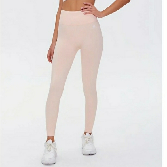 Forever 21 Pants - Active Seamless Leggings- Peach